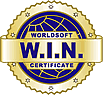 WIN Zertifikat der WORLDSOFT AG